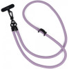 HappyCase Universal Αποσπώμενο Λουράκι Λαιμού για Θήκες Κινητών / Smartphones - Πάχος 10mm - Purple (8719246455315)