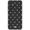 Θήκη Samsung Galaxy A55 - HappyCase Διάφανη Σιλικόνης - Hearts Print (8719246449697)