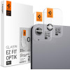 Αντιχαρακτικό Γυαλί Προστασίας Apple iPad Air 13" 2025 / 2024 / Air 7 2025 11" / Air 6 2024 11" - Spigen GLAS.tR EZ Fit OPTIK Pro Camera Lens Protector για Φακό Κάμερας - 2 Τεμάχια - Space Gray (AGL07801)