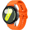 Λουράκι Samsung Galaxy Watch FE / 7 / 6 / Classic 6 / 5 / 5 Pro / 4 / Classic 4 (47/46/45/44/43/42/40mm) - Tech-Protect Silicone Sport Σιλικόνης - Orange (5906302313457)