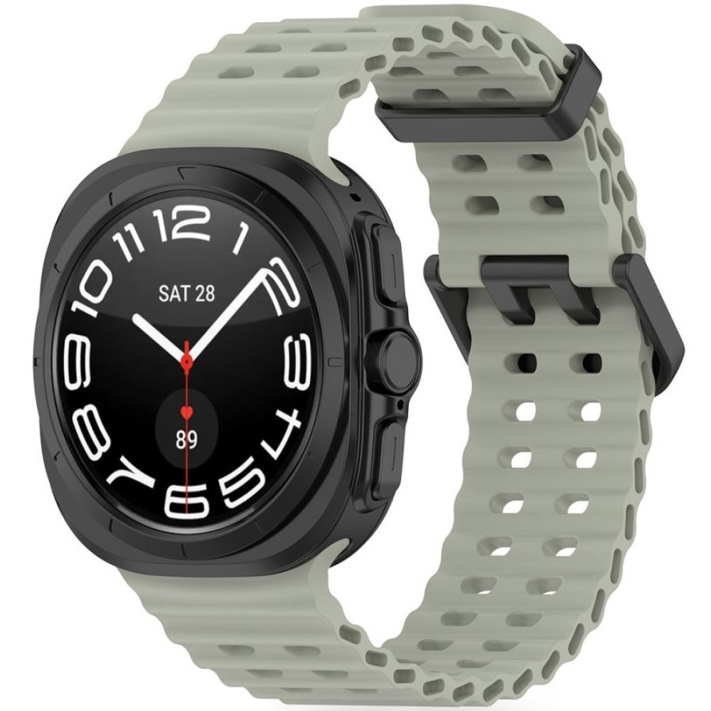 Λουράκι Samsung Galaxy Watch Ultra 47mm - Tech-Protect Iconband Pro Σιλικόνης - Olive Green (5906302312337)