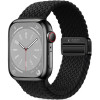 Λουράκι Apple Watch SE/11/10/9/8/7/6/5/4 (42/41/40mm) - Tech-Protect NylonMag Ελαστικό - Black (5906302312870)