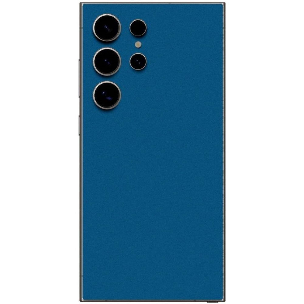 Αυτοκόλλητο Skin Προστασίας Πλάτης - Samsung Galaxy S24 Ultra - Gams Premium Vinyl Skin Back Plate - Blue Satin Matte (GAMS-VNL-SKIN-BSM-002-201)