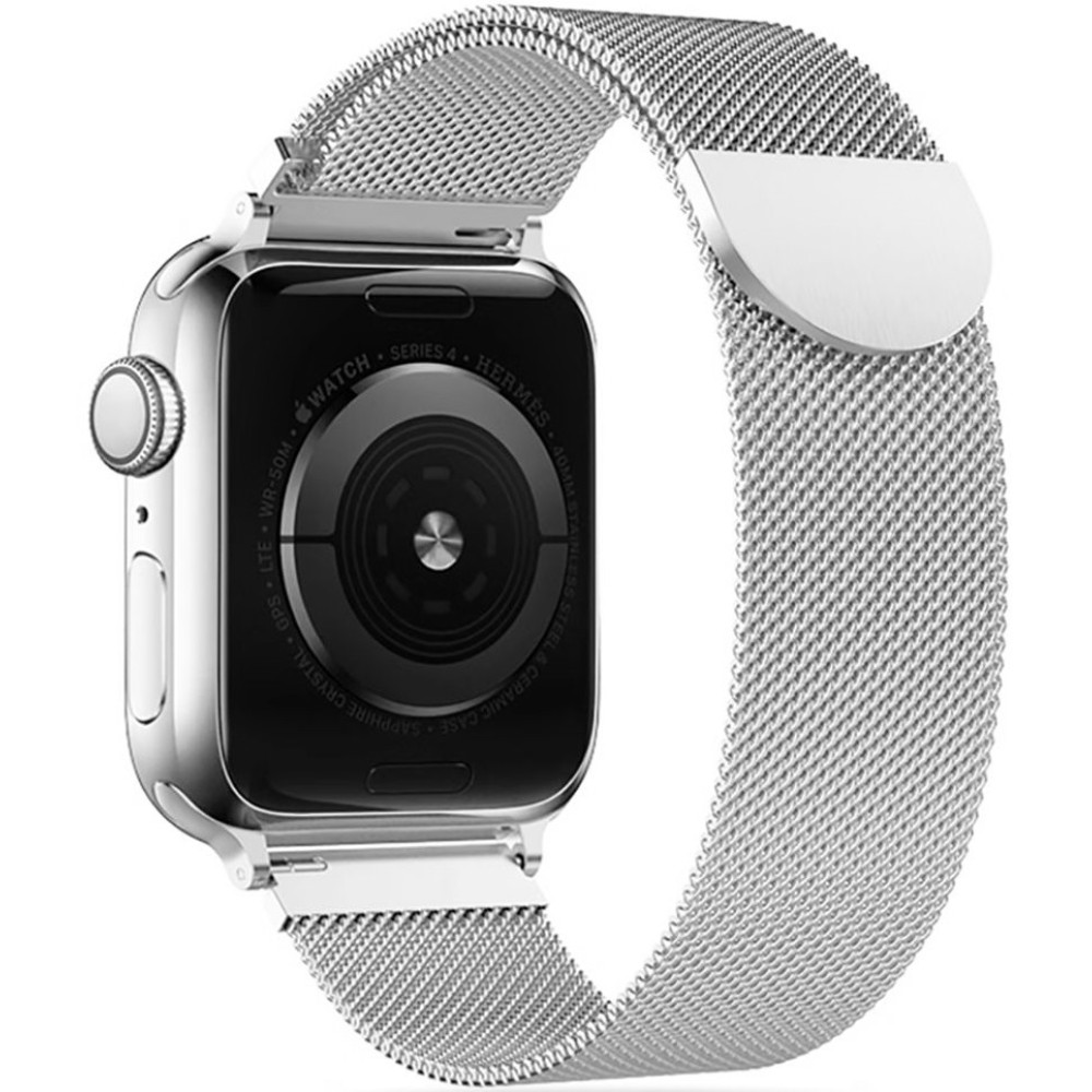 Λουράκι Apple Watch Ultra/SE/11/10/9/8/7/6/5/4 (49/46/45/44mm) - Tech-Protect Milaneseband Μεταλλικό - Silver (5906735412666)