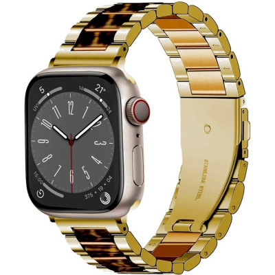 Λουράκι Apple Watch SE/11/10/9/8/7/6/5/4 (42/41/40mm) - Tech-Protect Modern Μεταλλικό - Leopard (5906302310616)