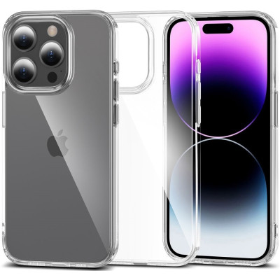 Θήκη Apple iPhone 15 Pro - Tech-Protect FlexAir Hybrid Σκληρή Διάφανη - Clear (9490713936719)