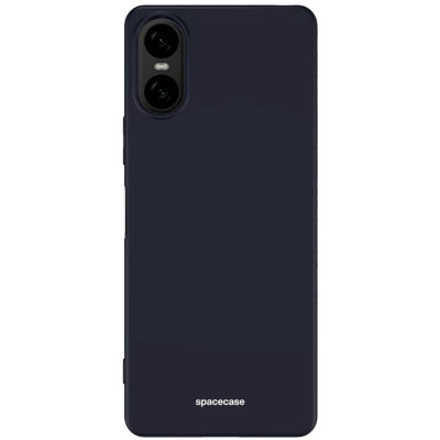Θήκη Sony Xperia 10 VI - Spacecase Silicone Case Σιλικόνης - Black (5905719111083)