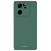 Θήκη Xiaomi 13T / 13T Pro - Spacecase Silicone Case Σιλικόνης - Dark Green (5905719105631)