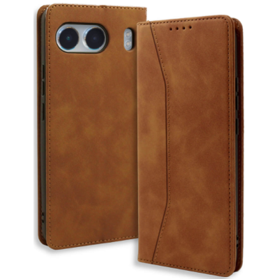 Θήκη OnePlus Nord 4 - Bodycell Book Case Πορτοφόλι - Brown (5206015079139)