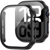 Θήκη Apple Watch 11 / 10 46mm - Tech-Protect Defence360 με Tempered Glass - Black (5906302376551)