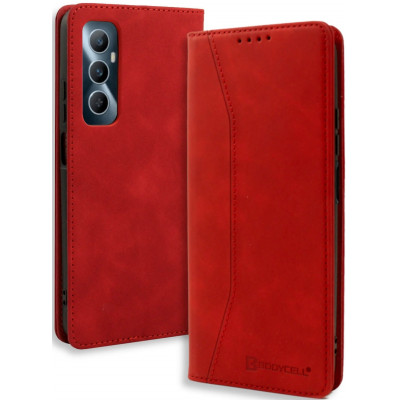 Θήκη Realme C65 4G - Bodycell Book Case Πορτοφόλι - Red (5206015079351)