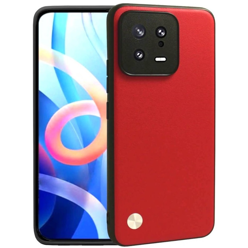 Θήκη Xiaomi 13 - Bodycell Vegan Cover Σκληρή - Red (5206015077241)