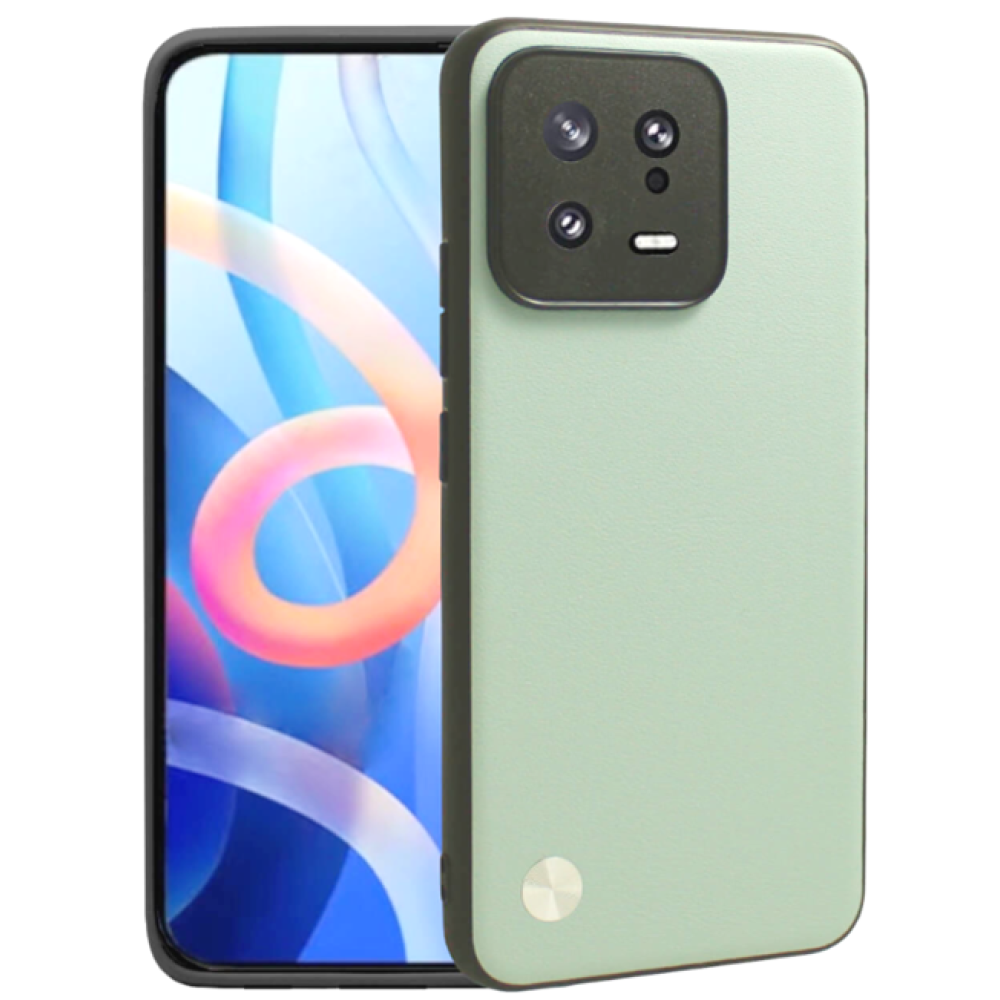 Θήκη Xiaomi 13 - Bodycell Vegan Cover Σκληρή - Light Green (5206015077234)