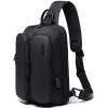 Bange 7079 - Ανδρικό Τσαντάκι Ώμου / Χιαστί Crossbody - 9L - Black