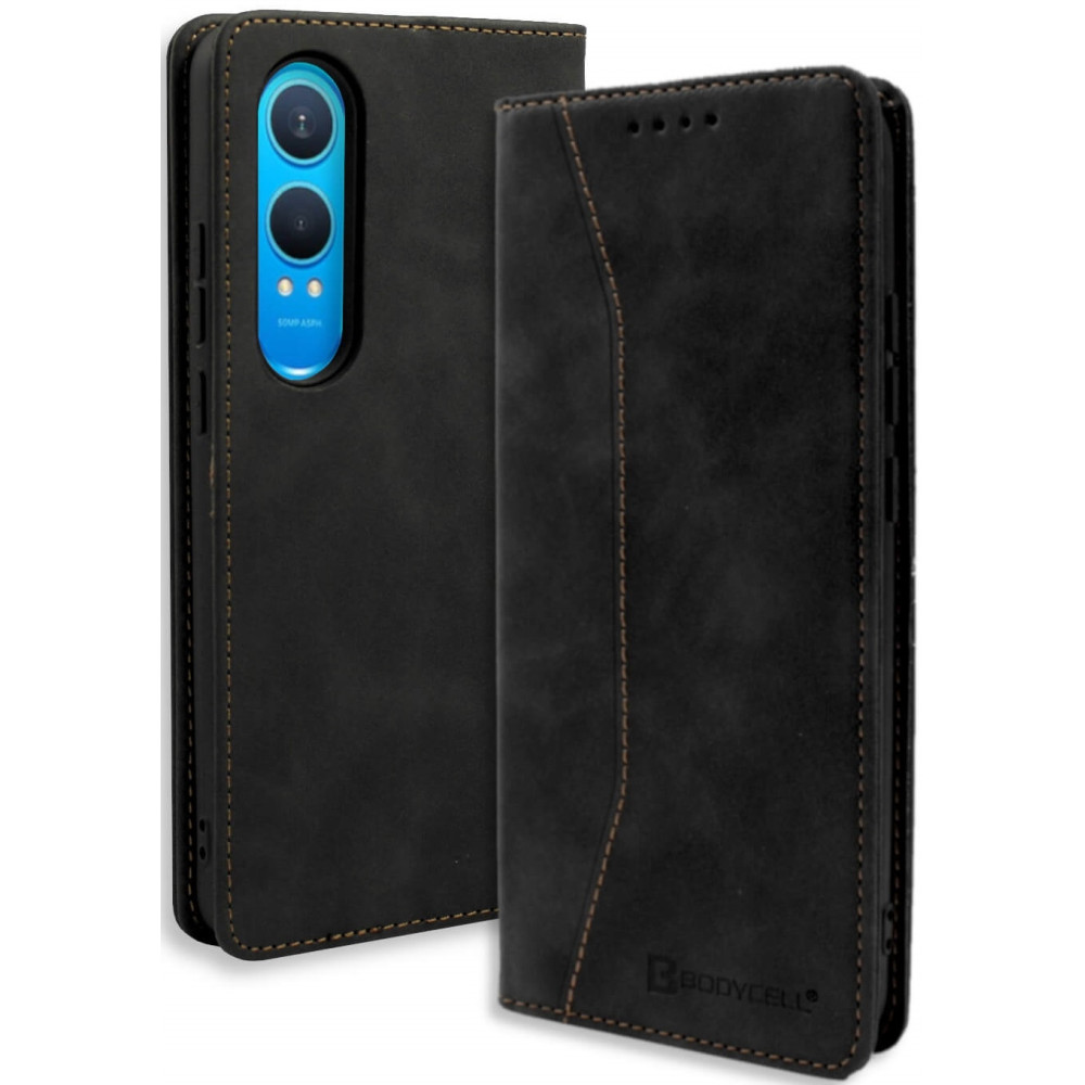 Θήκη OnePlus Nord CE4 Lite - Bodycell Book Case Πορτοφόλι - Black (5206015079153)