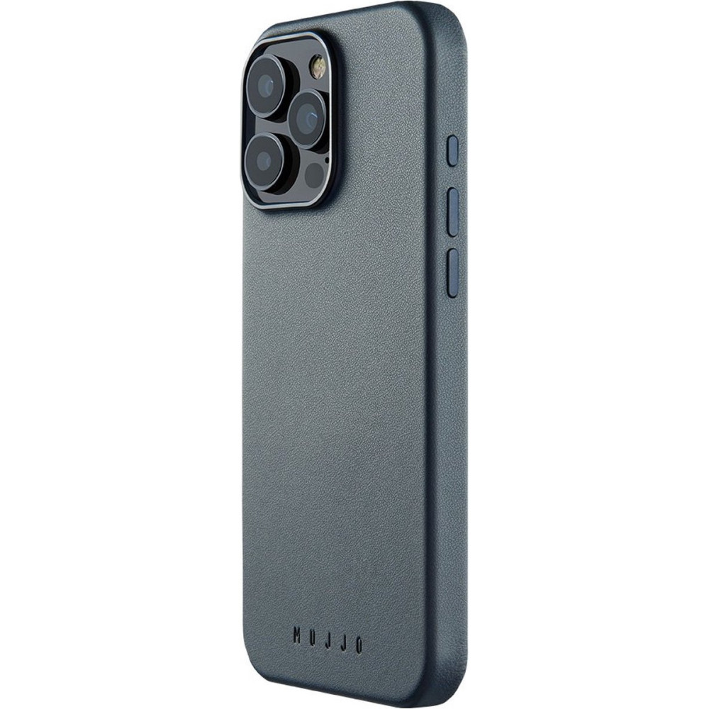 Θήκη Apple iPhone 16 Pro Max - MUJJO MaizCase με MagSafe από Vegan Δέρμα - Steel Blue (MUJJO-CL-058-SB)
