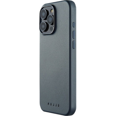 Θήκη Apple iPhone 16 Pro Max - MUJJO MaizCase με MagSafe από Vegan Δέρμα - Steel Blue (MUJJO-CL-058-SB)