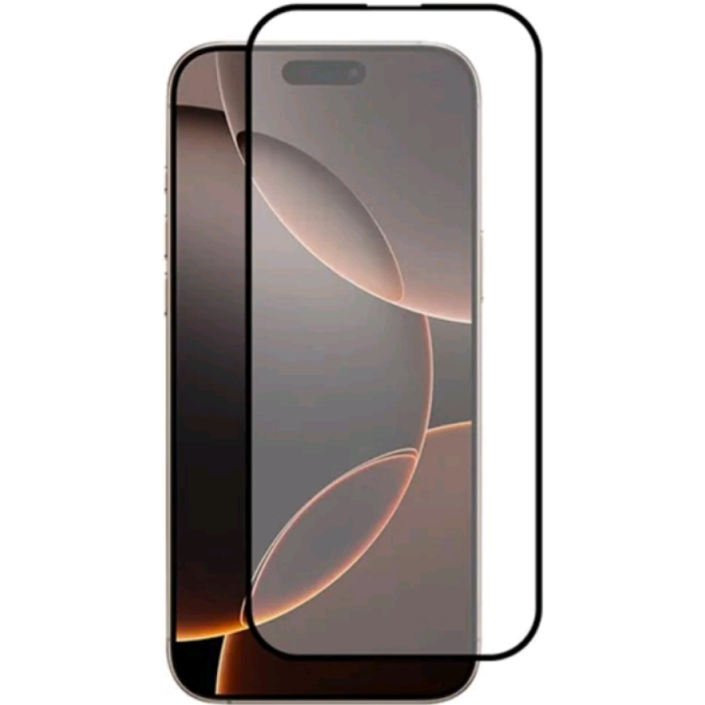 Αντιχαρακτικό Γυαλί Προστασίας Apple iPhone 16 Pro Max - Vivid FullFace Tempered Glass Οθόνης - Black (VITEMP498BK)