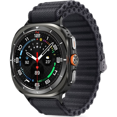 Λουράκι Samsung Galaxy Watch Ultra 2025 / 2024 47mm - Tech-Protect Weave Pro - Black (5906302376339)