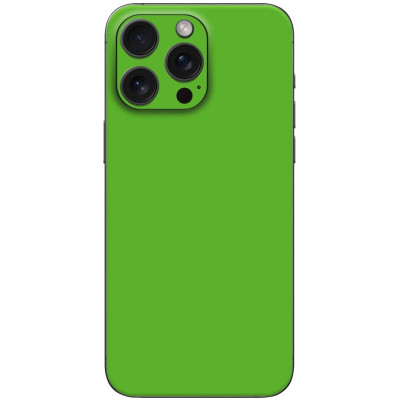Αυτοκόλλητο Skin Προστασίας Πλάτης - Apple iPhone 15 Pro - Gams Premium Vinyl Skin Back Plate - Green Matte (GAMS-VNL-SKIN-GM-001-076)