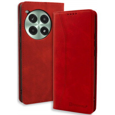 Θήκη OnePlus Ace 3 Pro - Bodycell Book Case Πορτοφόλι - Red (5206015078804)