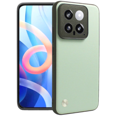 Θήκη Xiaomi 14 - Bodycell Vegan Cover Σκληρή - Light Green (5206015077357)