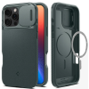 Θήκη Apple iPhone 16 Pro - Spigen Optik Armor MagFit με MagSafe & Κάλυμμα για την Κάμερα - Abyss Green (ACS08150)