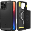 Θήκη Apple iPhone 16 Pro - Spigen Rugged Armor MagFit με MagSafe - Matte Black (ACS08115)