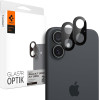 Αντιχαρακτικό Γυαλί Προστασίας Apple iPhone 16 / 16 Plus - Spigen GLAS.tR OPTIK Camera Lens Protector για Φακό Κάμερας - 2 Τεμάχια - Black (AGL07922)