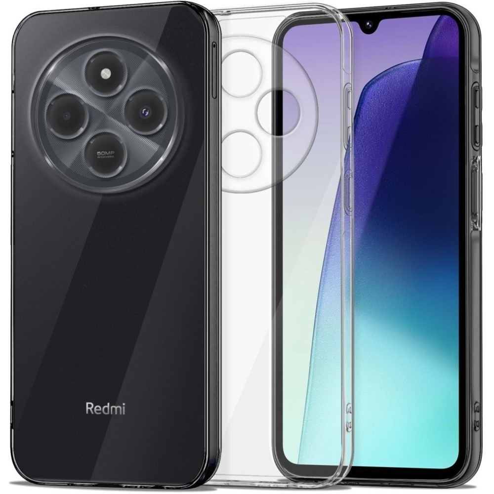 Θήκη Xiaomi Redmi 14C / Poco C75 - Tech-Protect FlexAir Plus Διάφανη Σιλικόνης - Clear (5906302371020)