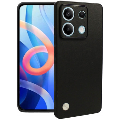 Θήκη Xiaomi Redmi Note 13 Pro 5G / Poco X6 - Bodycell Vegan Cover Σκληρή - Black (5206015077975)