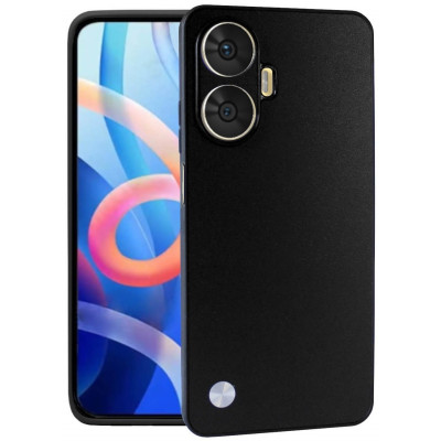Θήκη Realme C55 - Bodycell Vegan Cover Σκληρή - Black (5206015076299)