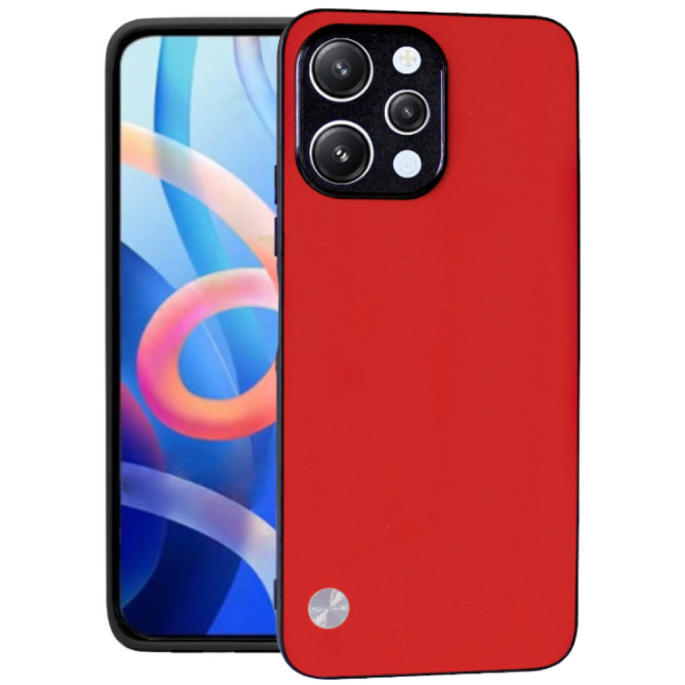 Θήκη Xiaomi Redmi 12 - Bodycell Vegan Cover Σκληρή - Red (5206015078446)