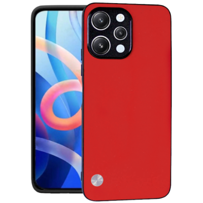 Θήκη Xiaomi Redmi 12 - Bodycell Vegan Cover Σκληρή - Red (5206015078446)