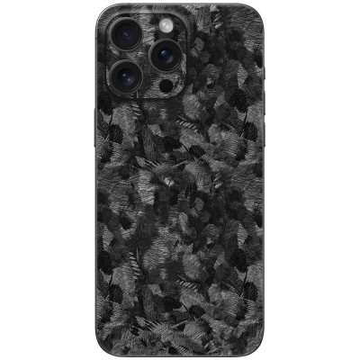 Αυτοκόλλητο Skin Προστασίας Πλάτης - Apple iPhone 16 Pro Max - Gams Premium Vinyl Skin Back Plate - Forged Carbon (GAMS-VNL-SKIN-FC-001-083)