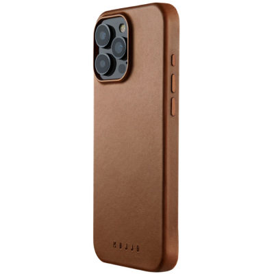 Θήκη Apple iPhone 16 Pro Max - MUJJO Full Leather Case Δερμάτινη με MagSafe - Tan (MUJJO-CL-055-TN)