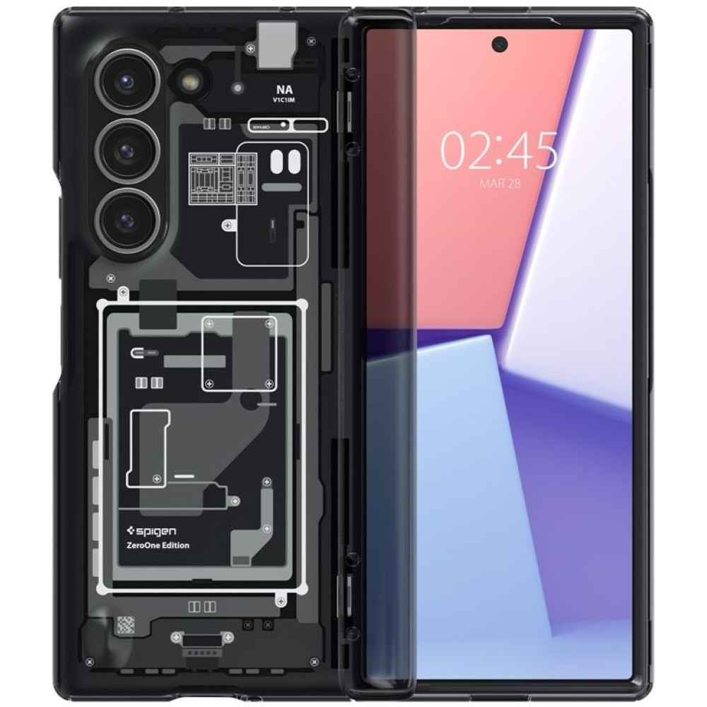 Θήκη Samsung Galaxy Z Fold6 - Spigen Ultra Hybrid Pro Σκληρή - Zero One (ACS08282)