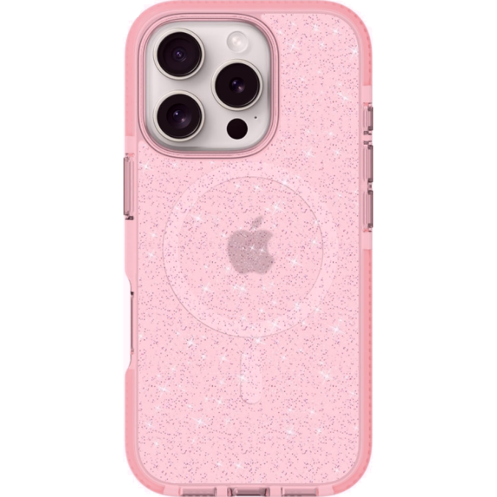 Θήκη Apple iPhone 16 Pro Max - Prodigee Super Star Σκληρή Ανθεκτική Διάφανη με MagSafe - Rose (IPH16P-6.7-SSTR-RSE)