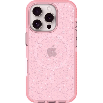 Θήκη Apple iPhone 16 Pro Max - Prodigee Super Star Σκληρή Ανθεκτική Διάφανη με MagSafe - Rose (IPH16P-6.7-SSTR-RSE)