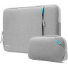 Tomtoc Defender A13 Laptop Sleeve Kit - Σετ Θήκη για Laptop 14'' και Accessory Pouch Θήκη για Αξεσουάρ - Gray (A13D2GW)