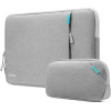 Tomtoc Defender A13 Laptop Sleeve Kit - Σετ Θήκη για Laptop 16'' και Accessory Pouch Θήκη για Αξεσουάρ - Gray (A13F2GW)