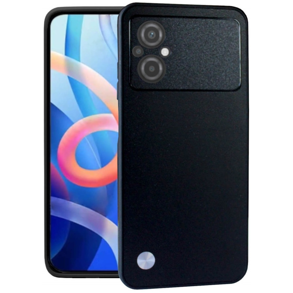Θήκη Xiaomi Poco M5 - Bodycell Vegan Cover Σκληρή - Black (5206015078330)