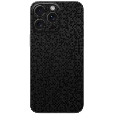 Αυτοκόλλητο Skin Προστασίας Πλάτης - Apple iPhone 16 Pro Max - Gams Premium Vinyl Skin Back Plate - Honeycomb Black (GAMS-VNL-SKIN-HBK-001-083)