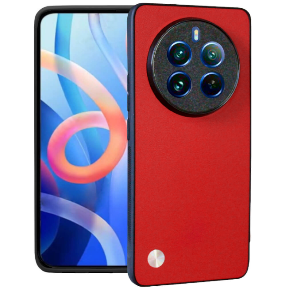 Θήκη Realme 12 Pro / 12 Pro Plus Bodycell Vegan Cover Σκληρή - Red (5206015076244)