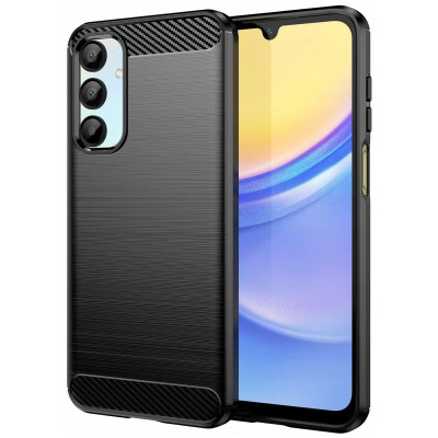 Θήκη Samsung Galaxy A16 Spacecase Carbon Σιλικόνης - Black (5905719113735)