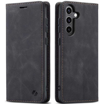 Θήκη Samsung Galaxy S24 FE Spacecase Wallet Πορτοφόλι - Black (5905719113100)