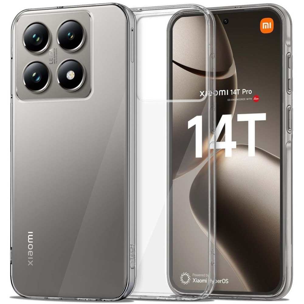 Θήκη Xiaomi 14T Pro Tech-Protect FlexAir Hybrid Σκληρή Διάφανη - Clear (5906302371334)