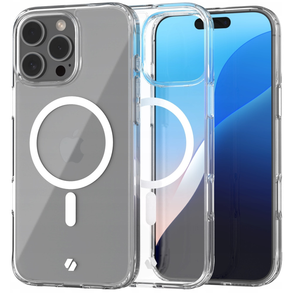 Θήκη iPhone 16 Pro Max Spacecase Clear MagSafe Σκληρή Διάφανη με MagSafe - Transparent (5905719112172)