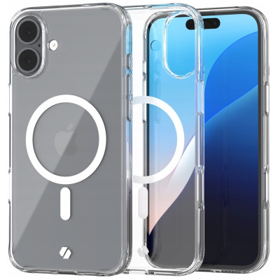 Θήκη iPhone 16 Plus Spacecase Clear MagSafe Σκληρή Διάφανη με MagSafe - Transparent (5905719112158)