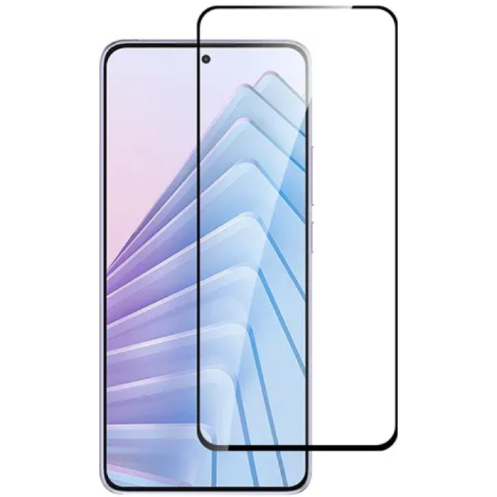 Tempered Glass Xiaomi Redmi Note 14 5G / Redmi Note 14 4G / Poco M7 Pro 5G Vivid FullFace Αντιχαρακτικό Γυαλί Προστασίας Οθόνης - Black (VITEMP428BK)